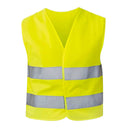 2pcs Pupil Safety Warning Vest Kids Reflective Jacket Fluorescent Waistcoat A