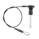 4 Pcs Stainless Steel Ball Lock Quick Release Pin Push Button, 25 mm Length
