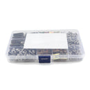 200PCS Spire Clips U Nuts Kit Galvanized Rust Resistance Speed Fasteners Screw