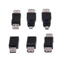 12pcs OTG F/M USB Male to Female Micro USB Mini Changer Adapter Converter 5 Pin