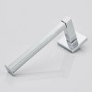 Chrome Square Bathroom Toilet Roll Holder. Wall Mounted Toilet Roll