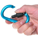 Aluminium Carabiner D-Ring Spring Clip Snap Hook Keychain Keyring Intriguing