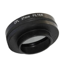 37mm Glass CPL Filter Circular Shape Black Polarized Lens for Gopro 3/3+/4