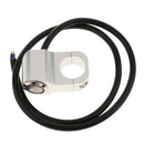Stainless Steel  22mm 7/8 inch Motorcycle Handlebar Headlight Fog Light Switch