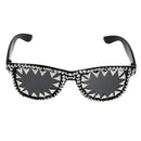 Rock Punk Goth Party Sunglasses Rivet Glasses Hip Hop Dress Up Costume Prop