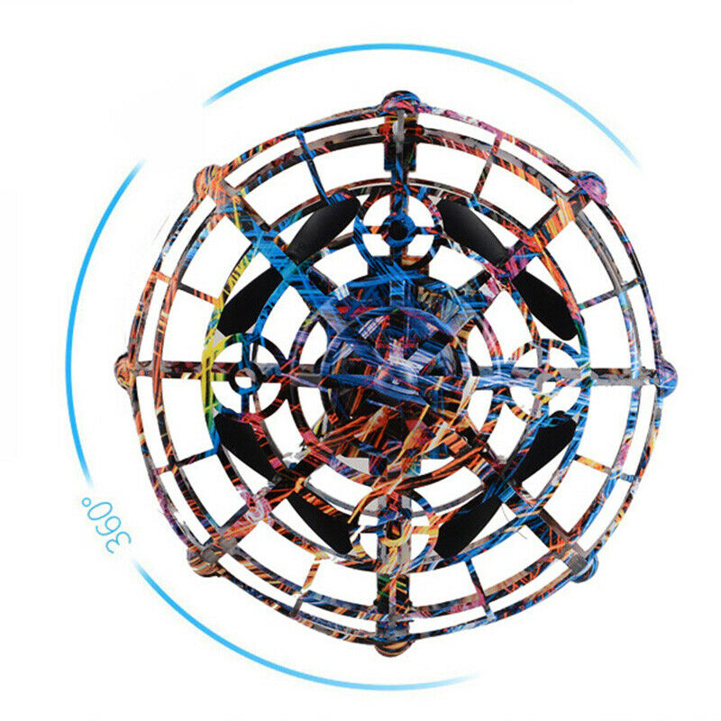 Anti-Collision Hand Ufo Ball Flying Aircraft Rc Toys Led Suspension Mini In L9M3