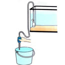 Pump for Fish Tank Siphon Pump Water Change Gravel Cleaner 150cm Filter Home