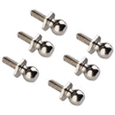 High Quality Set of 6 Pieces 02038 Ball Head Screws 15mm/0.6'' for 1/10 HSP RC