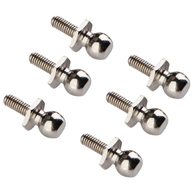 High Quality Set of 6 Pieces 02038 Ball Head Screws 15mm/0.6'' for 1/10 HSP RC