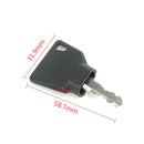 1pc Equipment Ignition Key for Switch Starter JCB 3CX Parts Digger Plant Keys