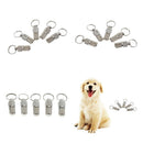 15pcs Pet Dog Cat ID Tags DIY Pet Name Tags Personalized Necklace Pendant