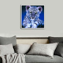 Tiger 5D Diamond Painting Cross Stitch Kit Embroidery Needlework Home Decor
