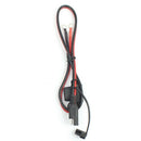 Foxsur 2Pcs Motorcycle Battery Charger Sae Charging Cable Sae Quick Disconn R2Q5