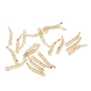 Pack of 20pcs Carp Rig Fishing Line Aligner, Hook Aligner Accessories, Bent Hook
