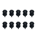 10pcs Violin Rubber Mute Silencer for String Instrument Parts