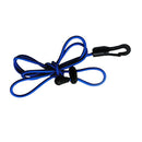 2 Pieces 120cm Kayak Paddle Leash Safety Fishing Rod Holder Blue+Red Safety