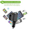 Hy10 3.1A 3 Usb Fast Charging Car Phone Charger Adapter With Volmeter Cigar H7D9
