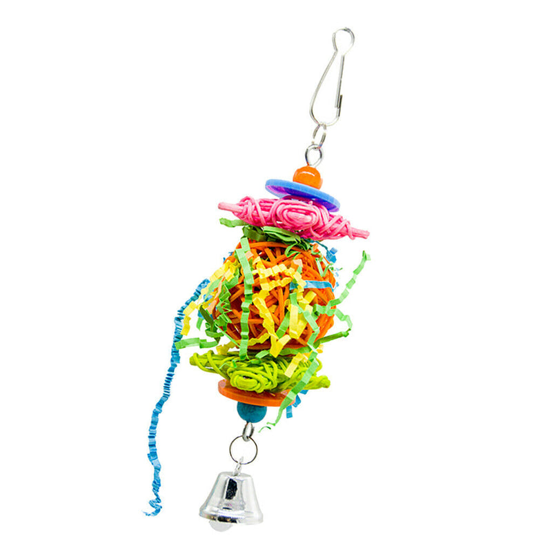 4pcs Parrots Forgaing Toys Rattan Toys