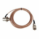 Pink 5 meter coaxial cable UHF / PL-259 for men YAESU for ICOM KENWOOD mobi H9Y2