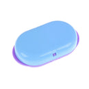 Pill box holder medicine storage container case for travel 2 grids seal  LJ