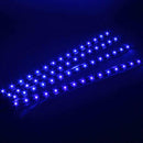 8pcs Blue 30CM/15 LED Car Motors Truck Flexible Strip Light Waterproof 12V JFY