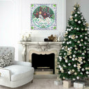 5D DIY Special Shaped Diamond Painting Christmas Rocking Horse Cross Stitch