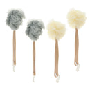 4 Pieces 14.2" Long Handle Body Brush Puff Sponge Scrunchie Back Scrubber