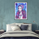 5D DIY Special Shaped Diamond Painting Girl Embroidery Craft Kit Home Decor