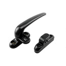 Door and Window Handle Lock Casement Window Lock Wheel Handle Black C3Z6