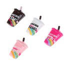 10pcs Rainbow Coffee Cup Polymer Charms Modeling Clay DIY Kit Box `3C