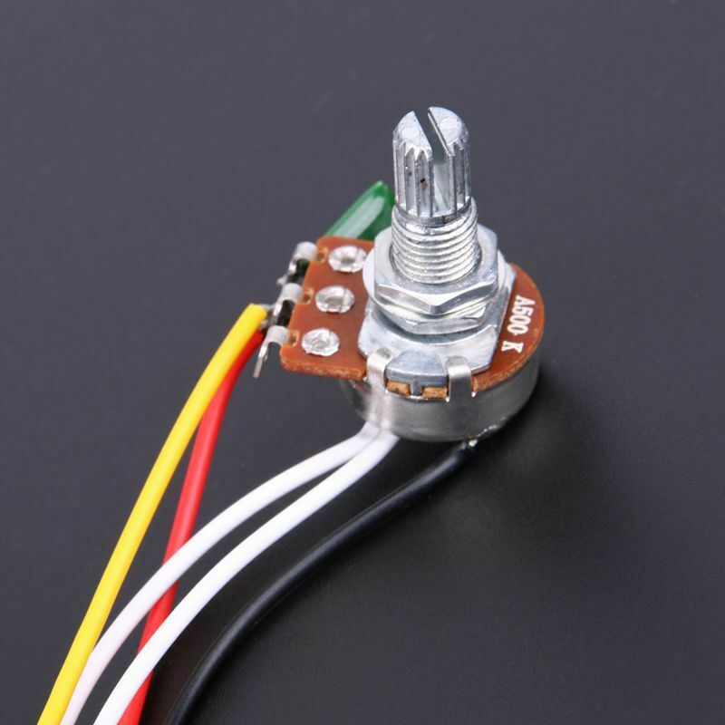 1 Set of JB Bass Guitar Wiring Harness-Prewired with 3-500k Pots K2A5