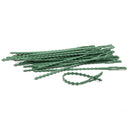 30pcs 16.5cm Plastic Cable Ties Gardening Clips Plant Ties Green