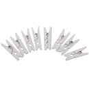 100pc Mini Wooden Clothespins Pegs for Crafts, Photo Clips, Home Decoration