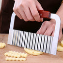 Crinkle Cutters Stainless Steel Wave Potato Cutter Cutting Tool French Fry S Ew