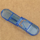 divide storage compartment box case medicine pill holder tablet cuttersplitter3C