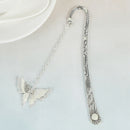 Luminous Night Butterfly Bookmark Label Read Maker Feather Book Mark BL JC~ï¼ˆ