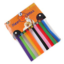 Pet Dog Cat Puppy ID Collar 12Pcs Nylon Collars Adjustable New Arrival UK