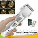 Recharge Professional Hair Clippers Cordless Trimmer Shaver With Barber Comb Kit