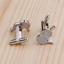 Fashion Men Funny Alloy Shirts Cufflinks Buttons Ping Pong Charm Jewelry GiftsTE