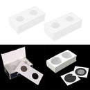 100-pieces Cardboard Coin Flips (25mm) Coin Collecting Supplies Coin Holder for