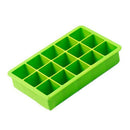 DIY Creative Big Ice Square Mold Square Shape Silicone Ice Tray Fruit Ice S