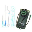 2L Hydration Bladder Outdoor Camping Water Storage Bag Water Reservoir Green