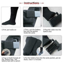 Electric Heating Stocking Cotton Warm Thermal Socks Dual Layers Feet Warm