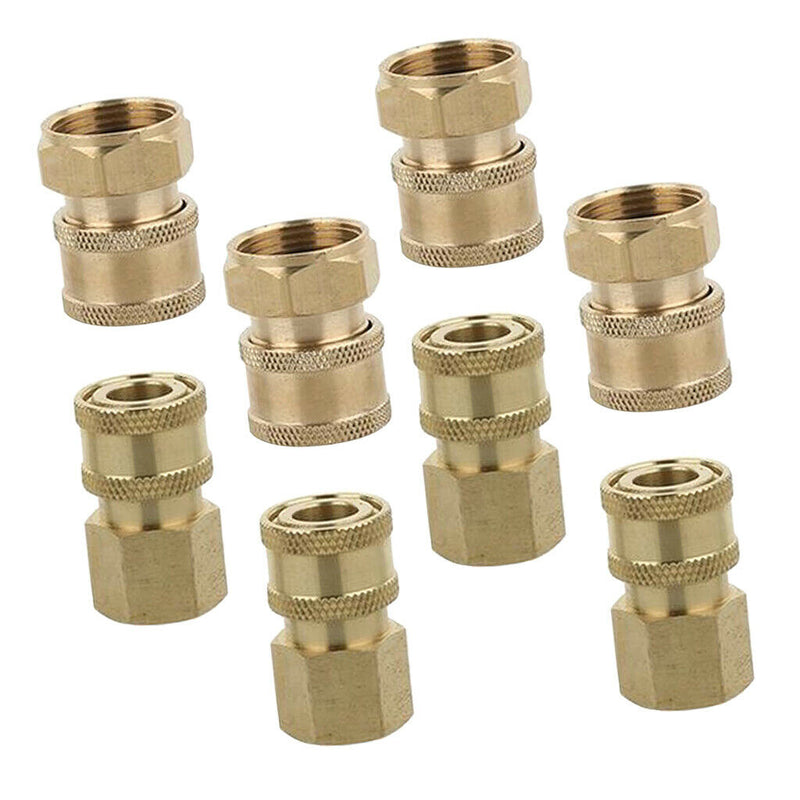 8x Durable Pressure Washer Quick Connector