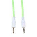1M 3.5mm Stereo Male to Male Jack Aux Cable Audio Auxiliary Lead For Phone  Y8V4