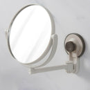 Bath Mirror Cosmetic Mirror 1X/3X Magnification Suction Cup Adjustable Make A8W5