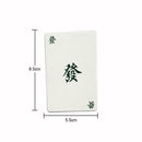 Mahjong Mah Jongg Playing Cards Kards Mahjong Solitaire Poker With Dice
