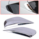 2pcs ABS Plastic Rear Side Window Spoiler Trim fit for Buick Encore Opel 12-18