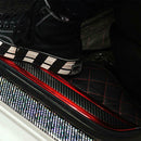 2.5M Red PVC Car Front Rear Bumper Edge Guard Strip Auto Exterior Accessories