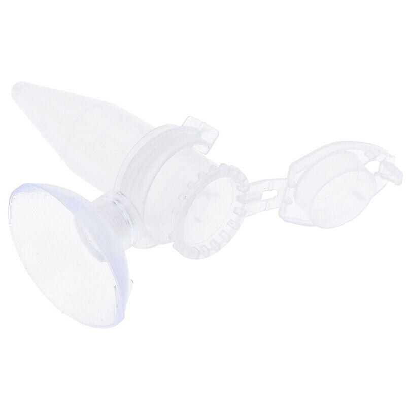 Automatic Fish Feeder Tapered Aquarium Red Worm Feeding Feeder Funnel CupS Gw